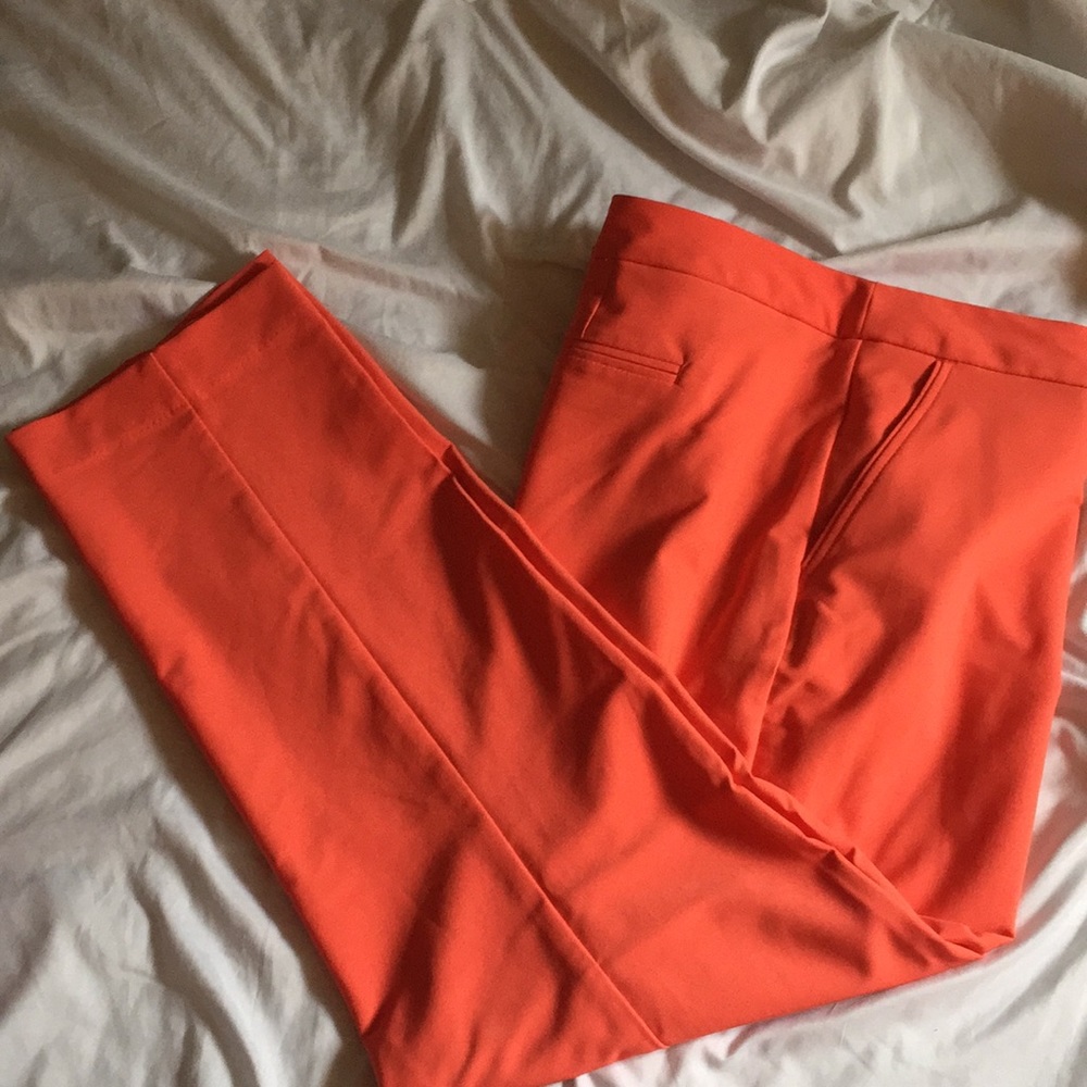 Coral/Orange work pants